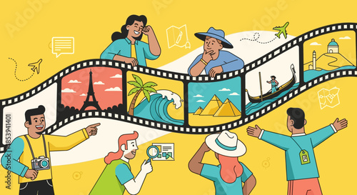 Teamwork Film Production Concept