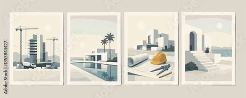 the evolution from the construction of large urban projects to the creation of comfortable housing, the design process, and, finally, to refined, harmonious architecture.