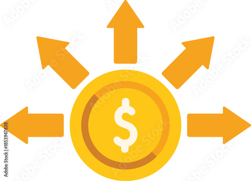 This graphic illustrates the concept of diversifying your investments to mitigate risk and maximize returns