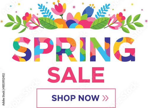 Spring Special Offer Promotion Design Inspired by Nature