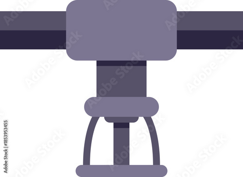 Fire sprinkler system spraying water protecting industrial building or warehouse from fire damage