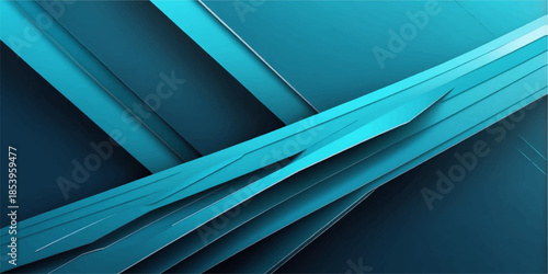 Abstract blue speed lines with layered depth and smooth gradient transitions background