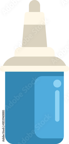 Nasal spray is relieving nasal congestion symptoms caused by allergies, colds, and the flu