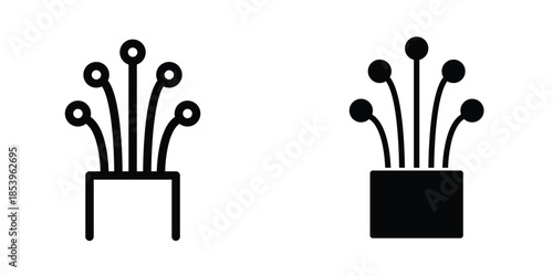 Cable icon design template