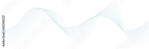 Abstract blue smooth waves on white background. Dynamic sound waves. Design elements. Modern Trendy design in vector EPS 10