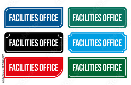 Facilities Office Door Sign Illustration Printable Door Signs for facility management