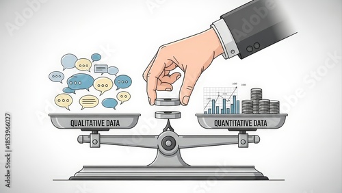 Balancing Qualitative and Quantitative Data in Business Decisions.