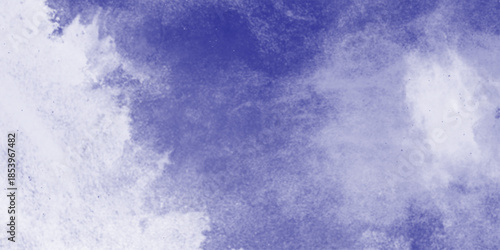 White cloud with Blue sky. abstract watercolor scraped grungy background.  A breathtaking expanse of billowing clouds forming intricate shapes against the endless blue backdrop. subtle forces of wind 