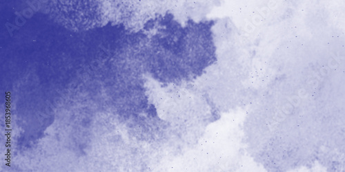 White cloud with Blue sky. abstract watercolor scraped grungy background.  A breathtaking expanse of billowing clouds forming intricate shapes against the endless blue backdrop. subtle forces of wind 