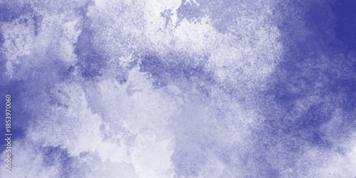 White cloud with Blue sky. abstract watercolor scraped grungy background.  A breathtaking expanse of billowing clouds forming intricate shapes against the endless blue backdrop. subtle forces of wind 