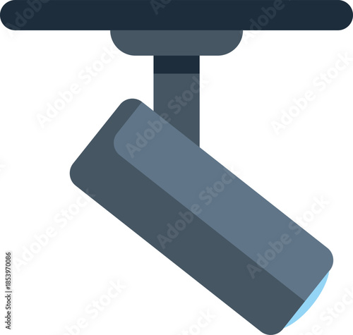 Modern ceiling track lighting fixture providing focused illumination, ideal for highlighting specific areas or artwork