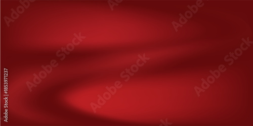 Abstract red gradient background, light and shadow on the backdrop with dimensions, hot tone wall modern red best seller