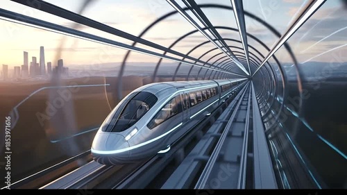 traffic in motion blur