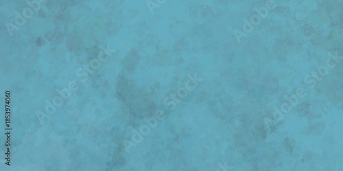 Abstract blue texture pattern background with pastel watercolor azure color. The photo is turquoise in color with small dark patches. Blue light concrete texture for background in summer wallpaper.
