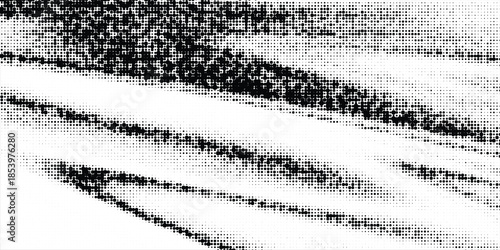 Basic grunge dirty black halftone wavy texture background. dirty black dots art