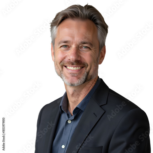 portrait of a smiling man