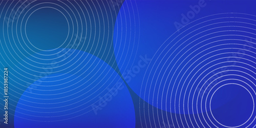 Bright blue dynamic abstract vector background with diagonal lines. 3d cover of business presentation banner for sale event night party. Fast moving soft circle wave line stripe decoration