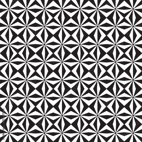 seamless geometric pattern with triangles