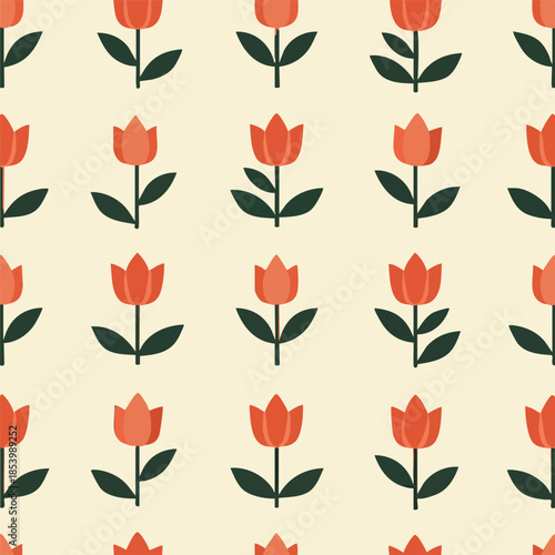 seamless pattern with leaves
