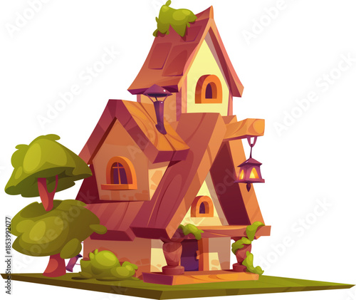 Wooden Fairy House