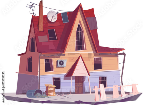 House with Broken Windows