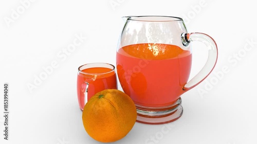 fresh orange juice