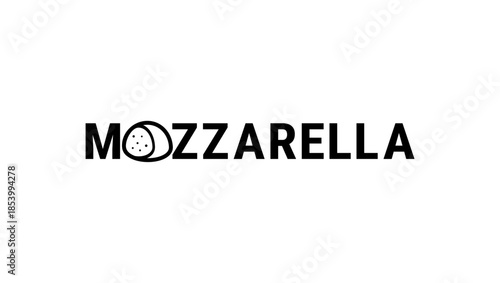 processed cheese inscription, black isolated silhouette