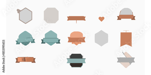 Minimal Handmade Emblem and Made with Love Label Vector Set for Modern Craft Design