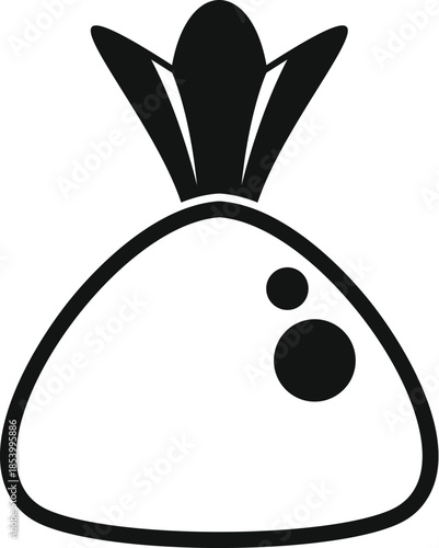 Wrapped candy or chocolate representing a sweet treat or dessert