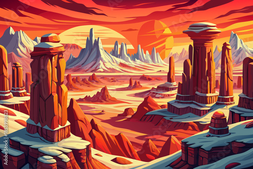 Steep sandstone slopes and vertical pillars form the surreal landscape of Zhangjiajie, combining sharp elevation with dense forest coverage