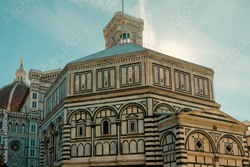 Florence Baptistery and Duomo Architecture, Italy