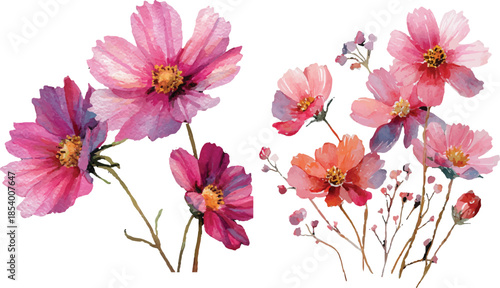 bouquet of pink flowers