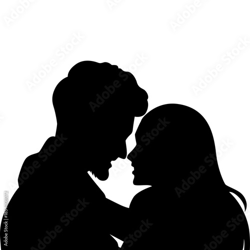 Lovers Couple Silhouette