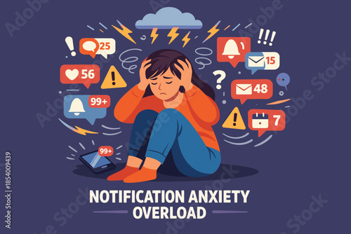 Overwhelmed by technology: managing stress from constant alerts and notifications