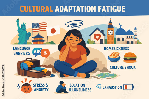 Navigating cultural adaptation challenges and overcoming fatigue in new environments