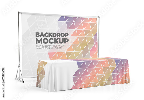 Standing Backdrop Mockup 2