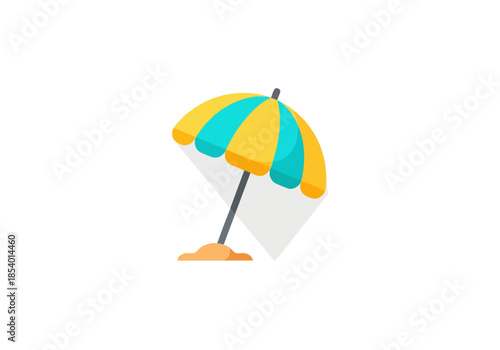 summer beach umbrella