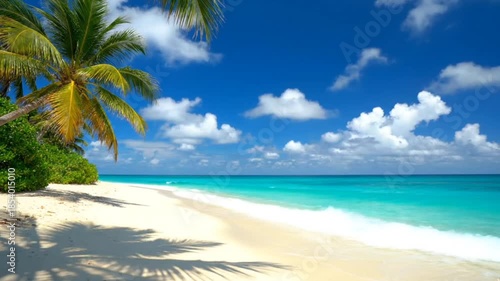 Wallpaper Mural Beautiful vacation destination background, tropical landscape Torontodigital.ca