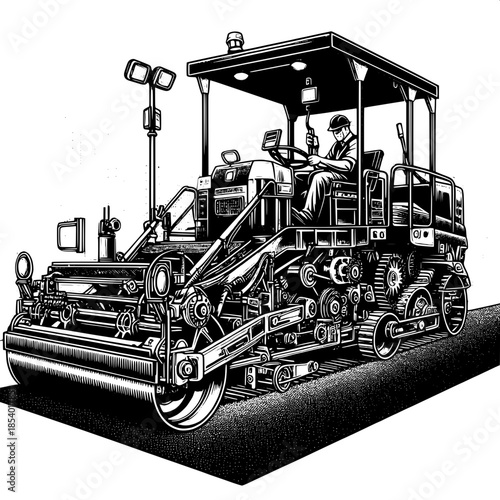 Dump Truck Operator Unloading Material