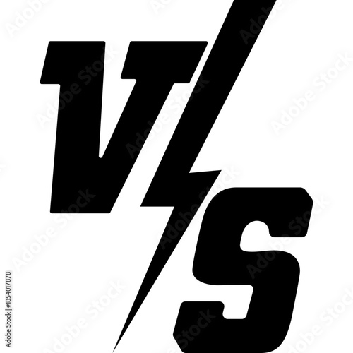 Versus Vector Illustration