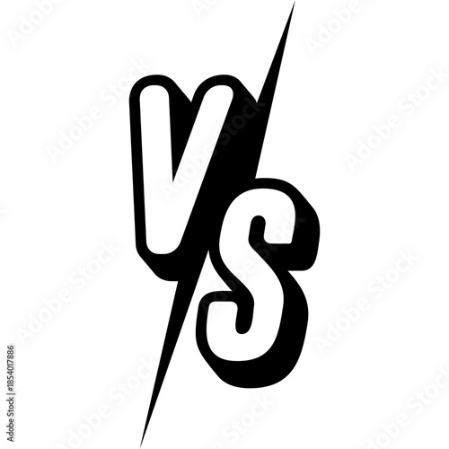Versus Vector Illustration
