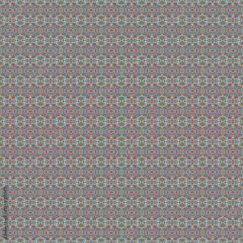 Seamless Ornamental Paisley Pattern with Floral Motifs – Vintage Boho Multicolor Ethnic Textile Background