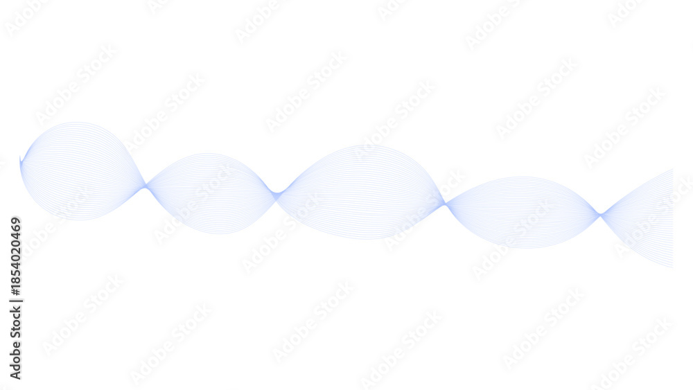 Fototapeta premium Seamless wave pattern Abstract wave line for banner, wallpaper background 