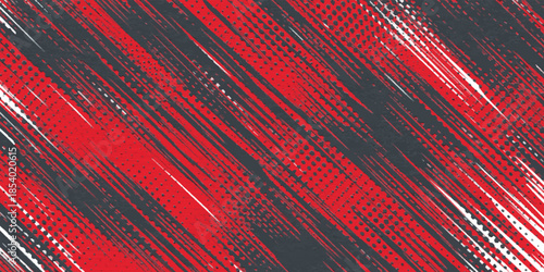 Black and red abstract grunge background with halftone style modern arts sport background abstract vector illustration eps 10