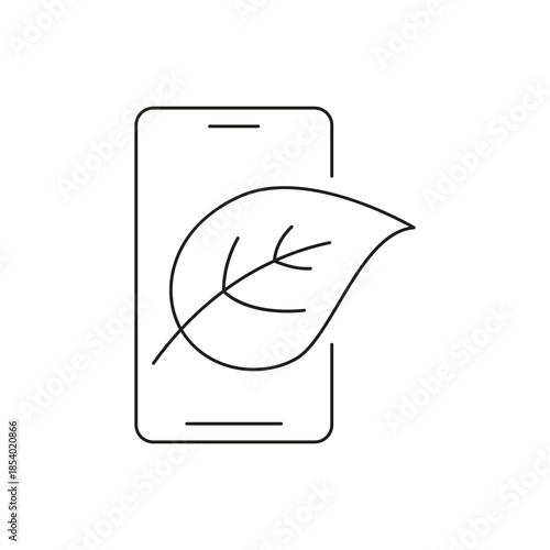 Eco Friendly Green Technology Mobile Concept