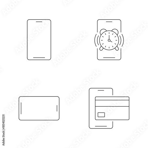 Mobile UI UX Design Icon Collection 1