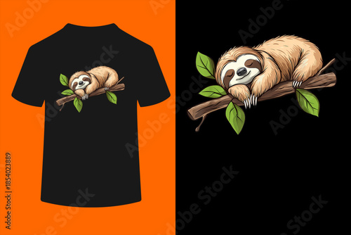 Funny Lazy Sloth T-Shirt