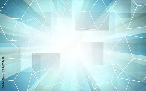 グレーの集中線ビジネス背景