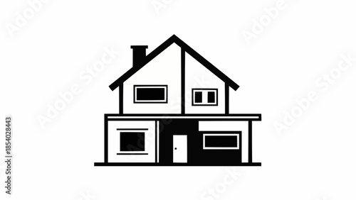 house icon on white background