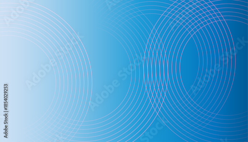 Soft Blue Sky with Lens Flares and Abstract Lines background